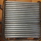 Pair of metal chairs