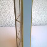 Wall brass showcase