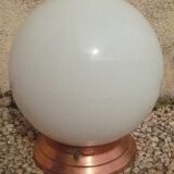 Ceiling lamp white opaline ball