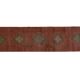 Vintage Turkish hallway rug 77x345 cm