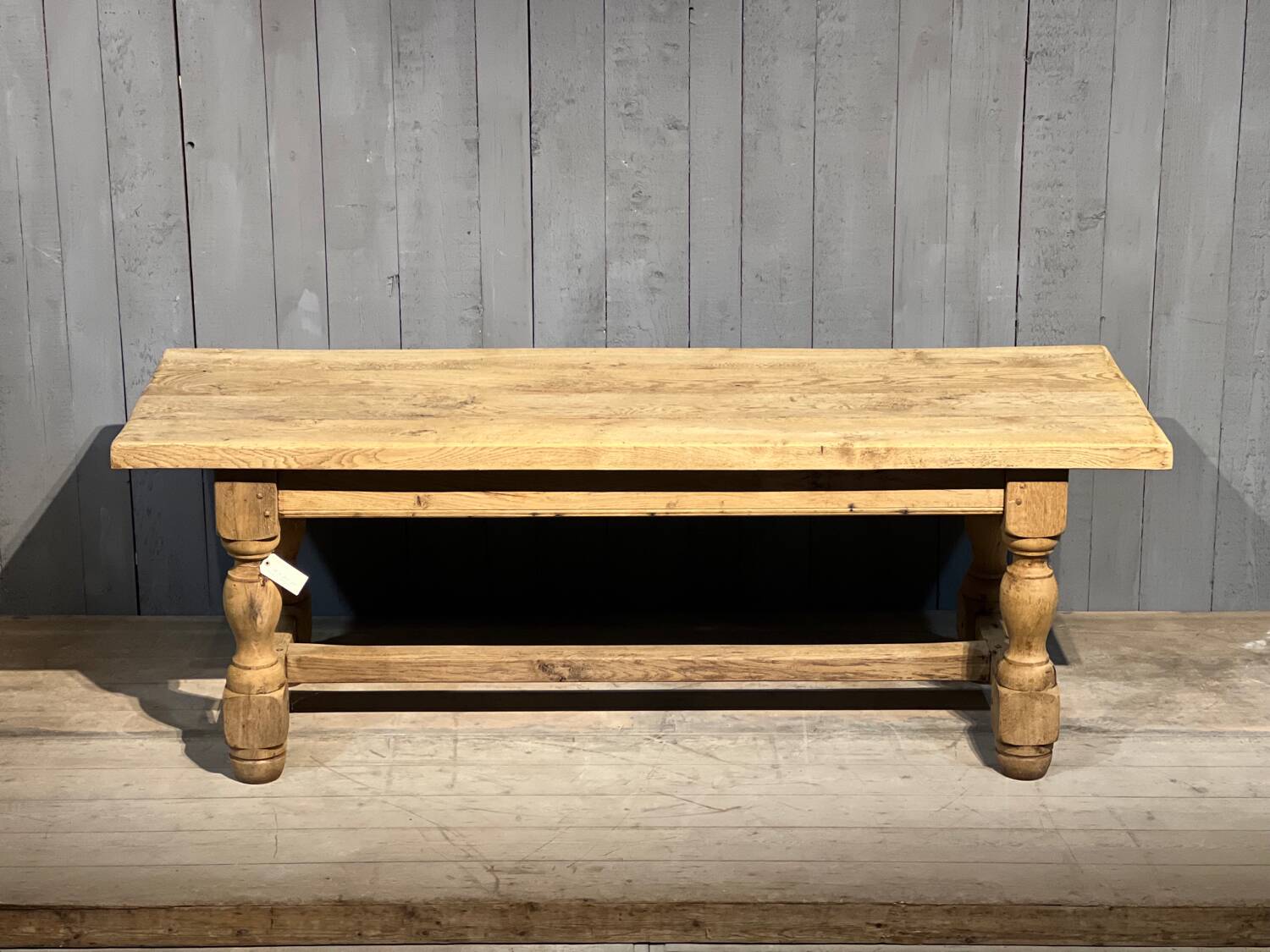 Faded Oak Farmhouse Table