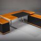 Executive office set from Walter Knoll / Wilhelm Knoll, Germany, 1970s, set of 3