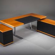 Executive office set from Walter Knoll / Wilhelm Knoll, Germany, 1970s, set of 3