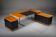 Executive office set from Walter Knoll / Wilhelm Knoll, Germany, 1970s, set of 3
