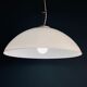 Vintage swirl murano glass pendant lamp Italy 1970s