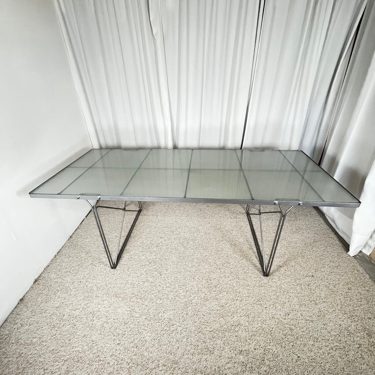 Table de salle à manger / bureau "Moment" par Niels Gammelgaard, Ikea, 1990