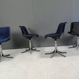 Osvaldo Borsani 'Modus' chairs for Tecno, 1970s - set of 4