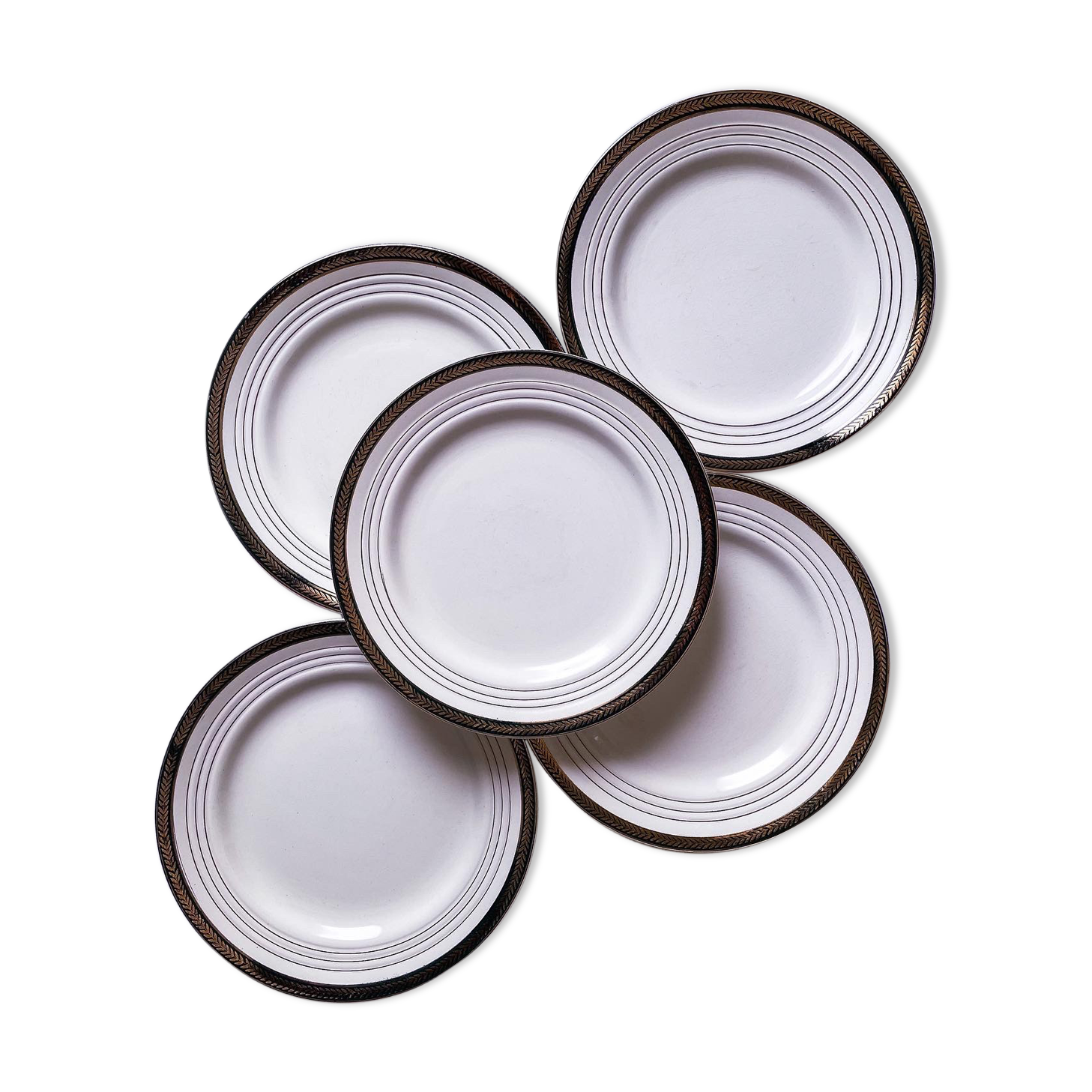 5 flat plates St-Amand