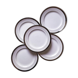 5 flat plates St-Amand