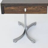 Trau Arredamenti Metallici S.P.A. large desk in rosewood Italy 1960