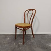 Chaise N.18 en bois courbé années 1980