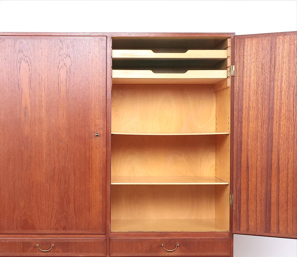 Niels O. Møller teak wooden cabinet, 1960s