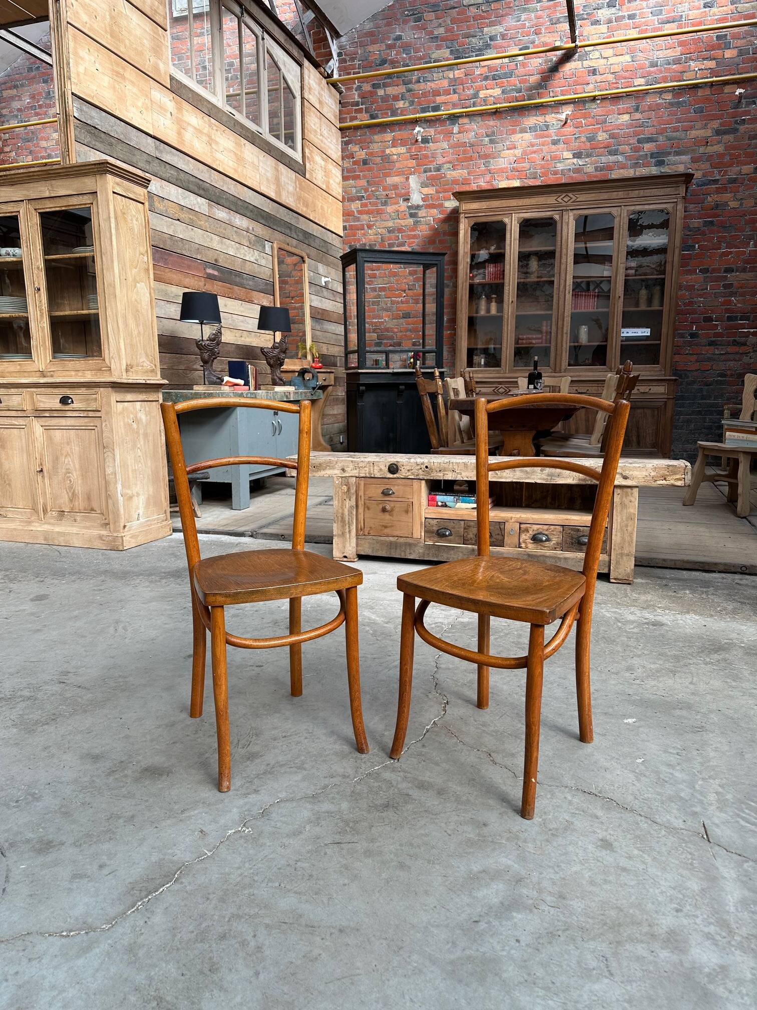 Paire de chaises bistrot