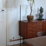 Tripod floor lamp 50s lampshade wool buckle