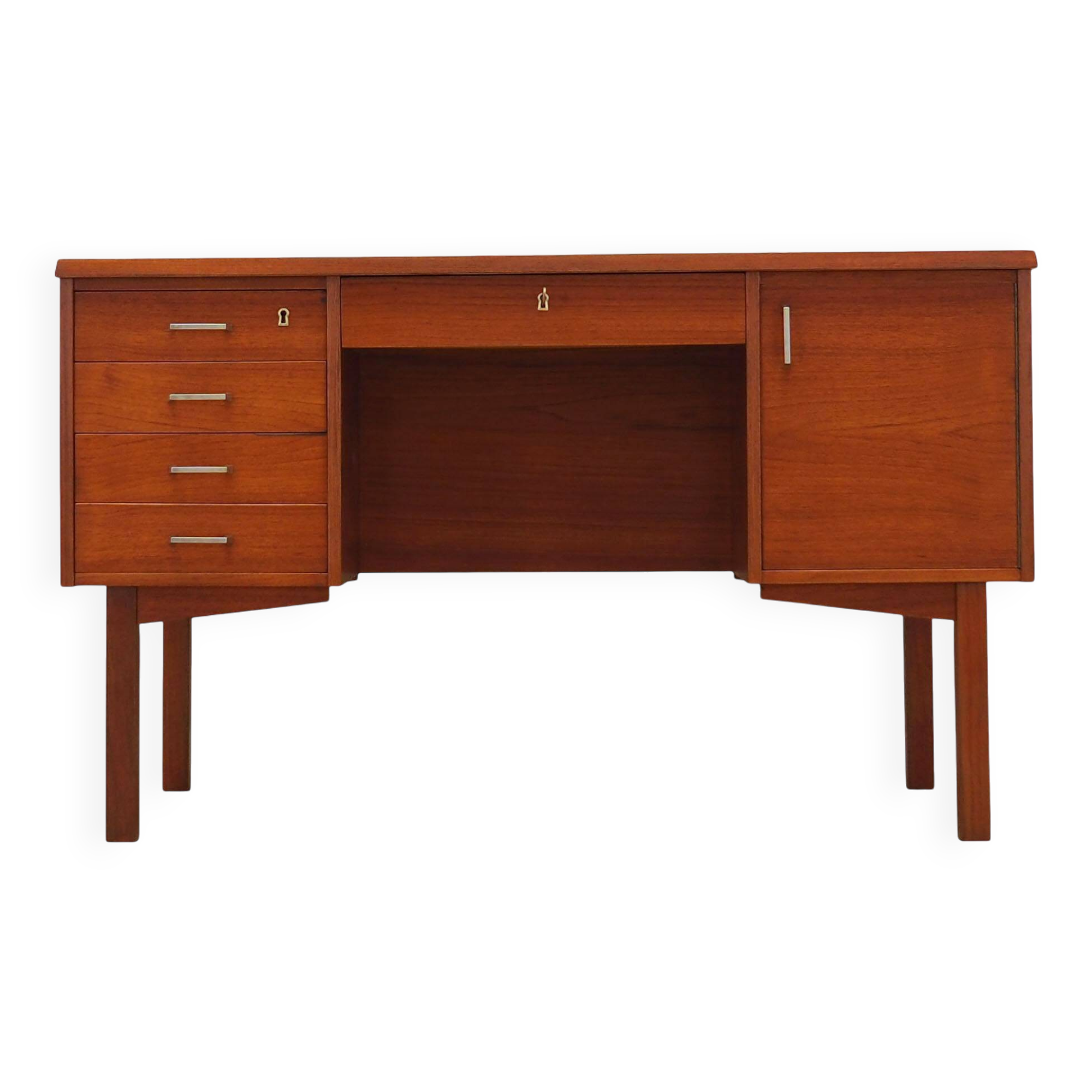 Teak desk, Danish design, 1970s, production: Denmark
