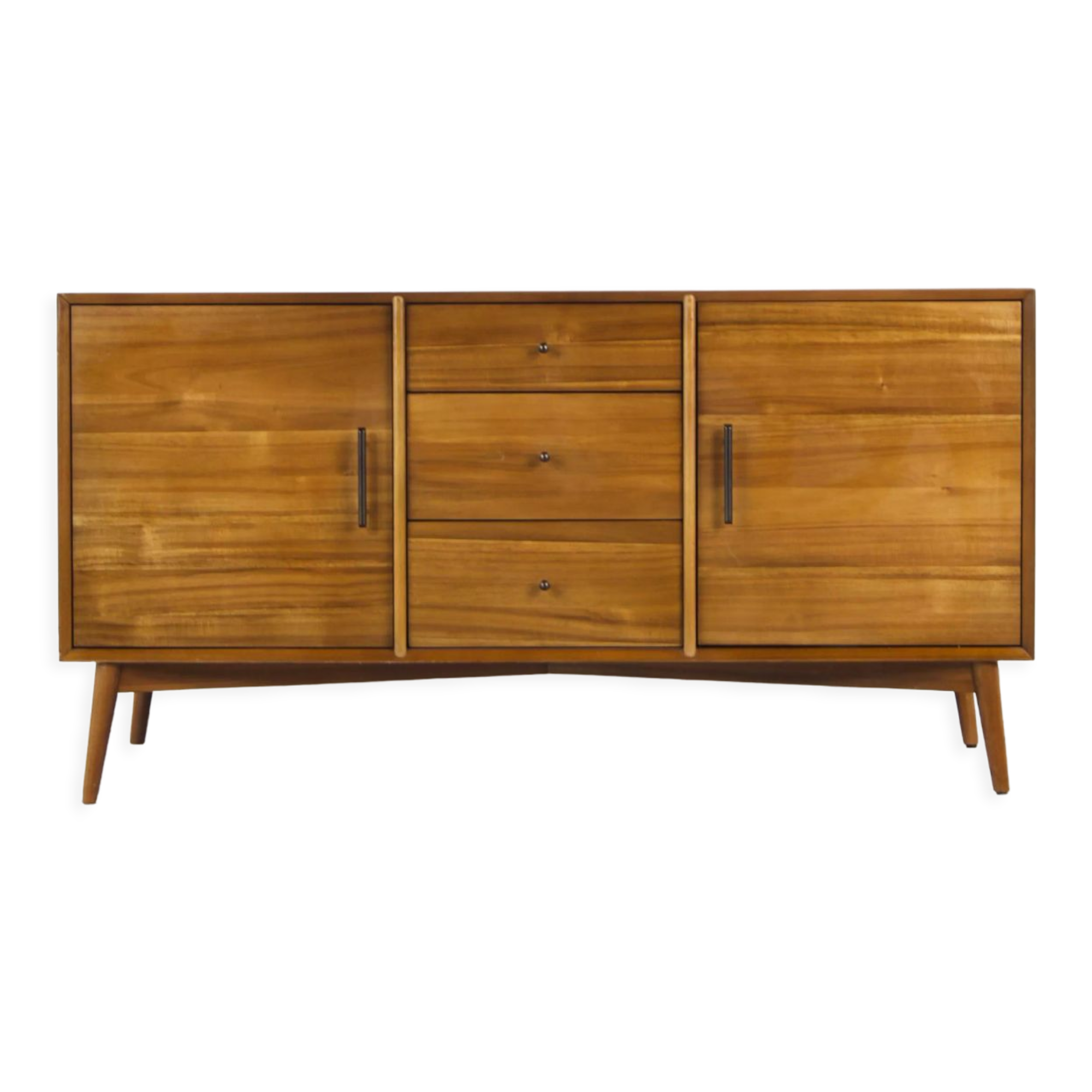 Midcentury scandinavian walnut sideboard