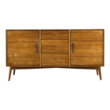 Midcentury scandinavian walnut sideboard