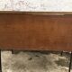Modernist desk compass feet with drawer box