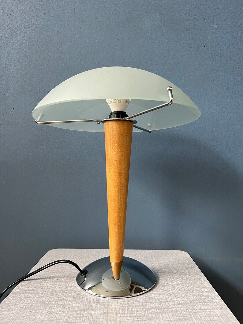 Mushroom table lamp Ikea Kvintol b9503 vintage