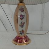 Lampe de chevet en porcelaine , vintage .
