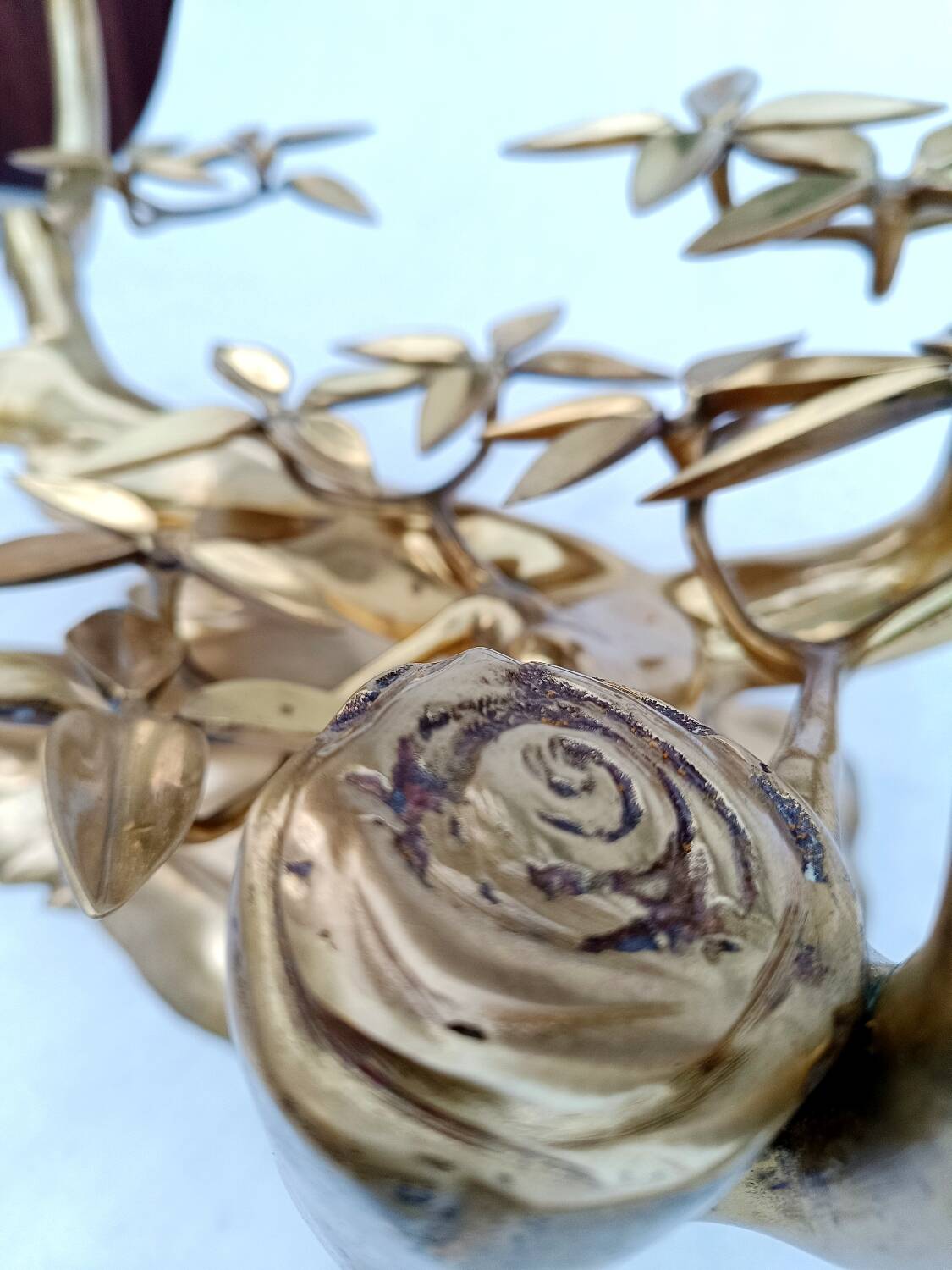 Brass Bonsai coffee Table by Willy Daro