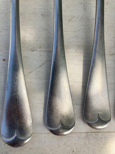 Set of 4 old Nevada Silver D&A forks