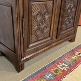 18th-century oak wardrobe