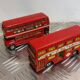 Lot de  Bus Anglais  En Métal Vintage