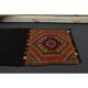 1970s Turkish Oushak Handmade Wool Cotton Brown Runner Rug 50x268