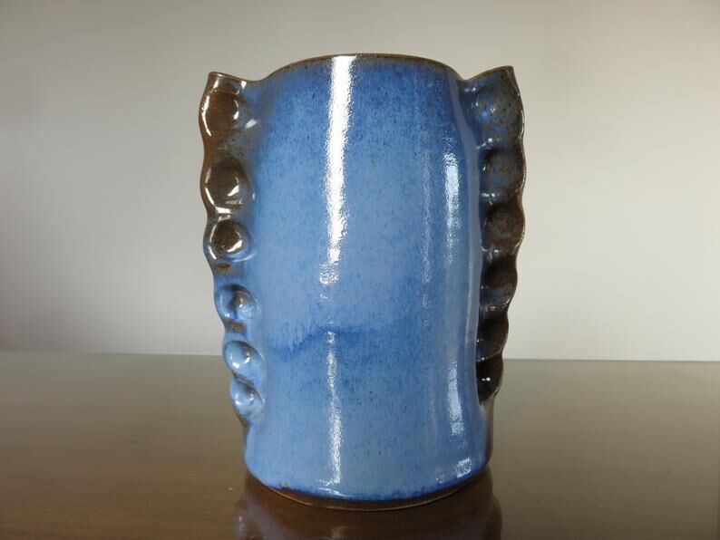Signed ceramic vase 50/60