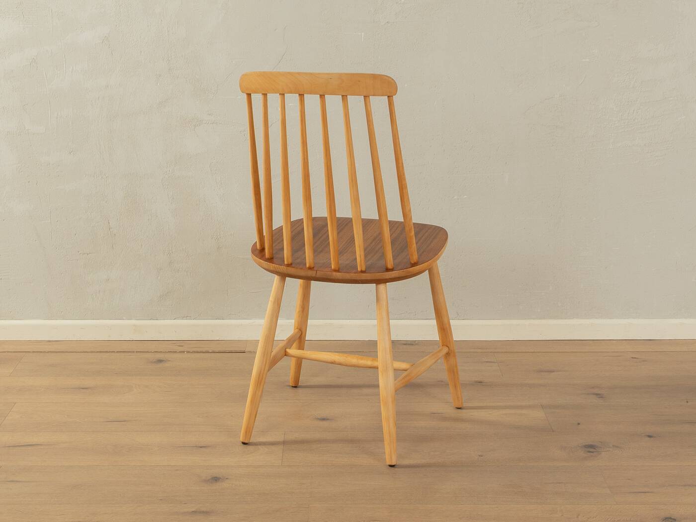 Chaises à broche dans le style d'Ilmari Tapiovaara, années 1960, ensemble de 5