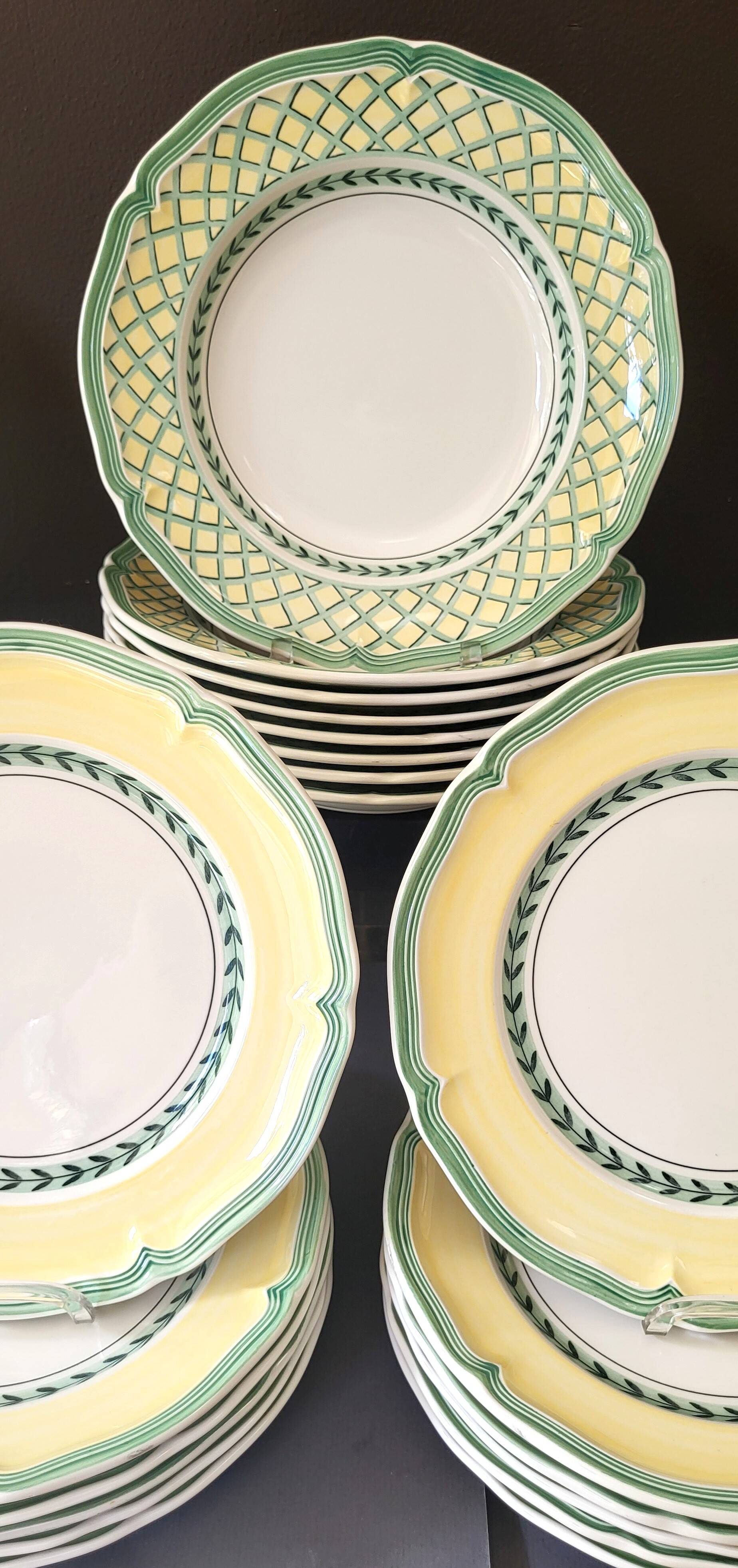 Villeroy & Boch French Garden Collection 12-Person Dinnerware