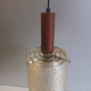 Vintage Scandinavian Pendant - in Perspex resin - 1950-60