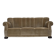 1960s, Danish 3-seater sofa, green furniture velour, oak wood legs.