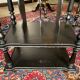 Napoleon III music or sheet music cabinet in blackened wood