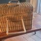 Rattan suitcase 70's