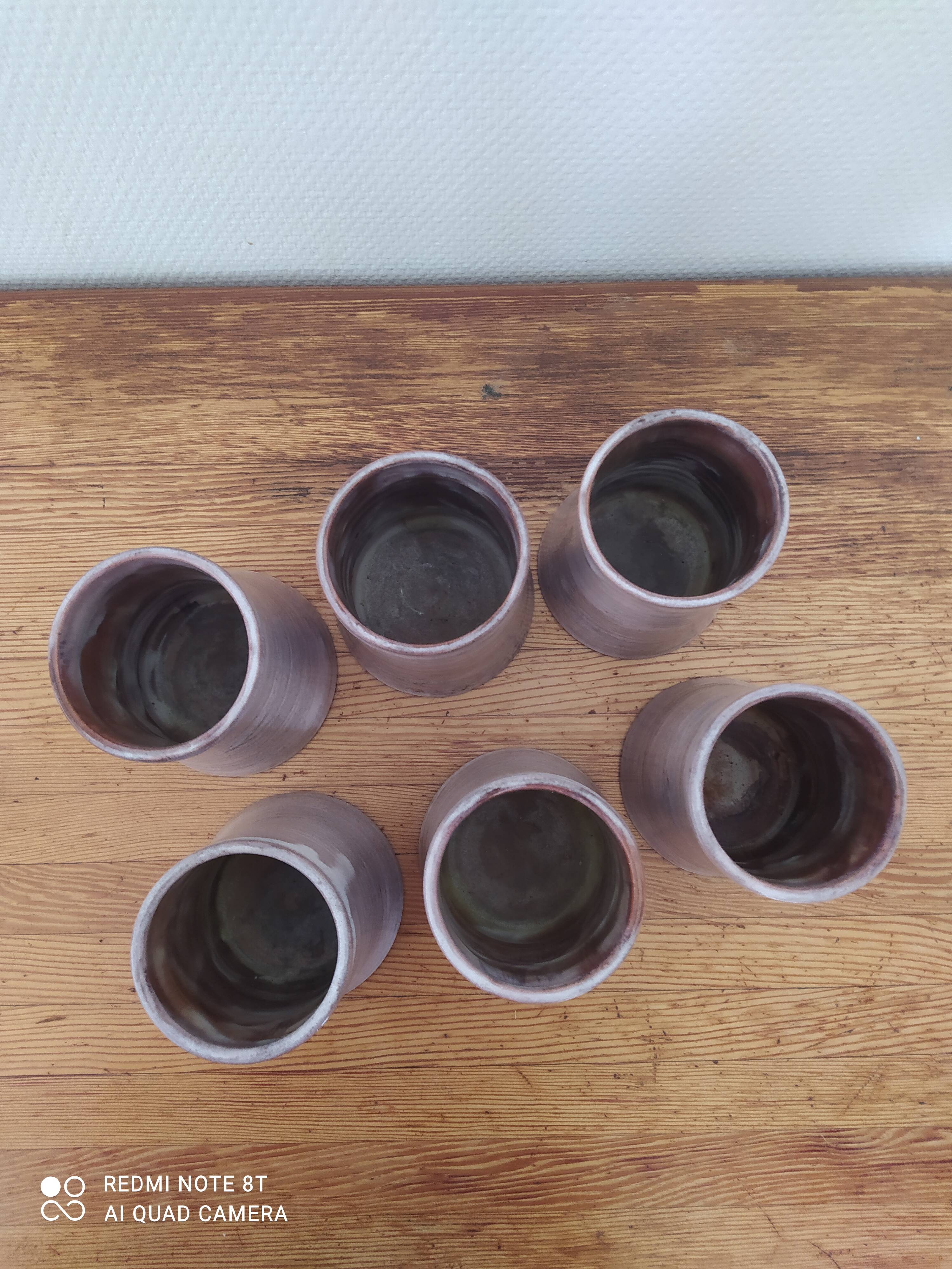 Service to orangeade and or coffee of the brothers cloutiers