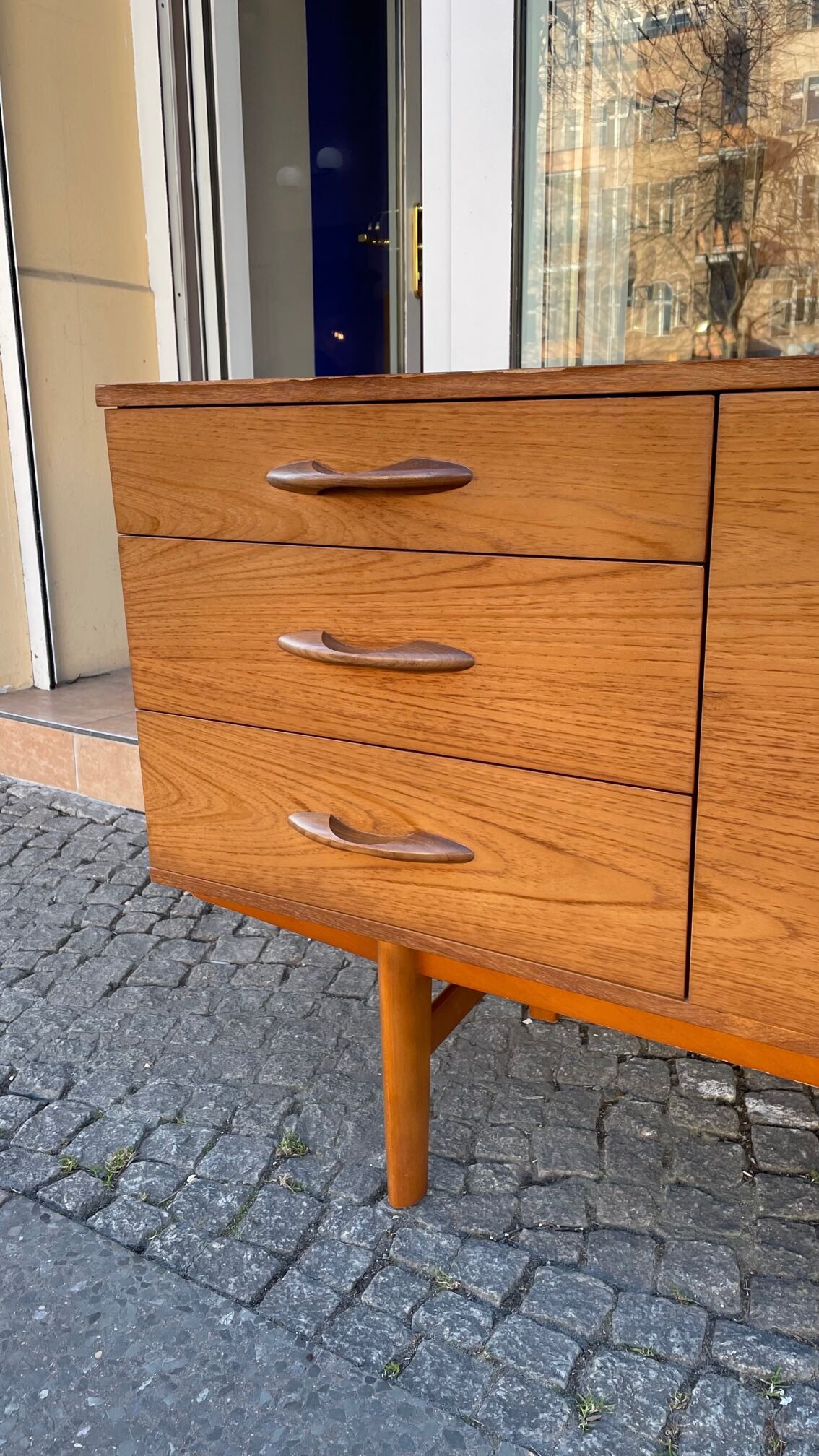 Teak row from the 60s