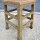 "Mon p'tit kaki" • Tabouret brutaliste 1930