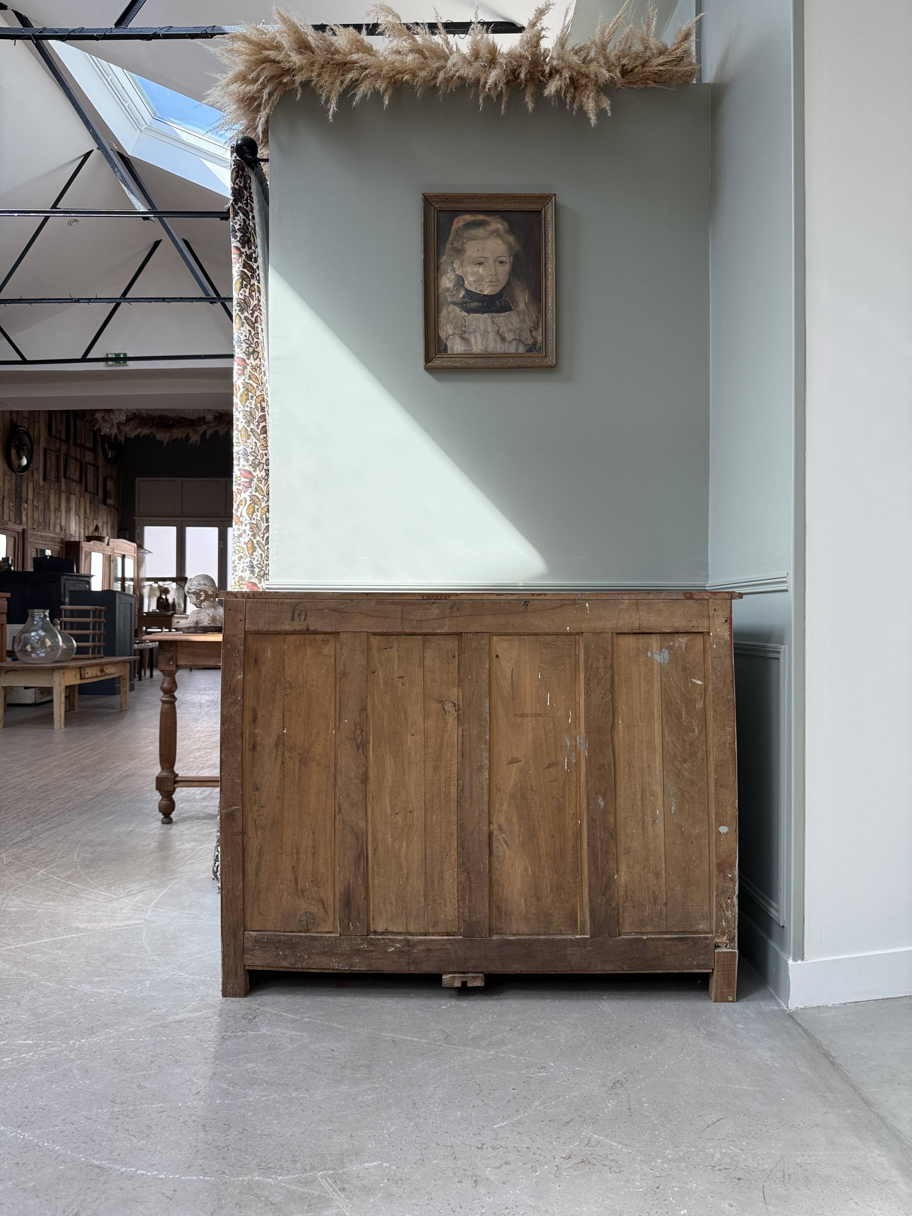 Art Deco green sideboard