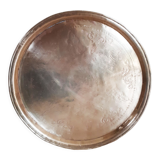 Round copper top ancient hammered, Moroccan, antique