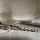 Old lemon silver metal press