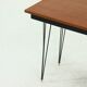 Mid Century Teak Hairpin Desk by Tijsseling 1960s