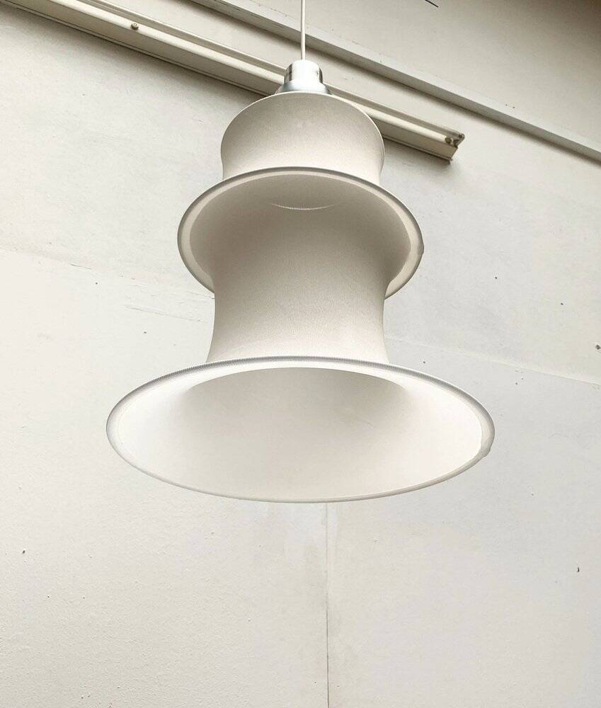 Falkland suspension lamp model by Bruno Munari for Danese Milano.