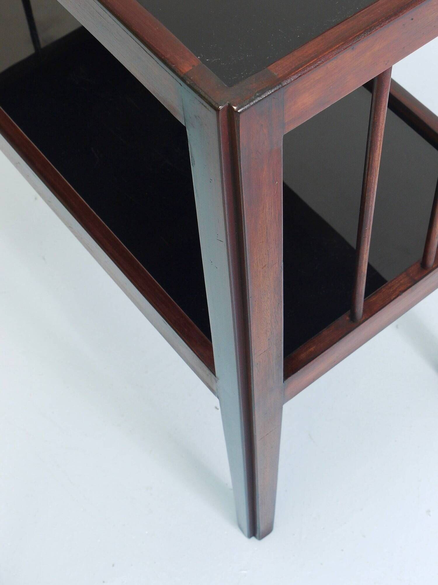 Hagenauer Jirasek unique side table, book shelf, Vienna, 1940s