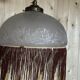 Vintage fringe beaded suspension