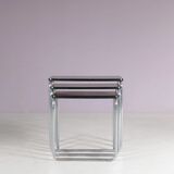 Nest tables from the 1930s by Jan Schrofer for Ahrend de Cirkel, Netherlands.