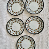 Boch service La Louvière walnut model