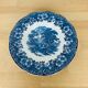 4 Woodland Wedgwood English blue hollow plates