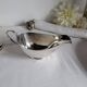 Silver-plated sauce boat